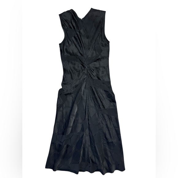 ISABEL MARANT Ravenax Black Midi Satin Dress - Picture 8 of 10